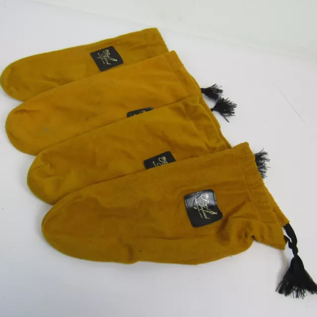 Florsheim Royal Imperial Designer Shoes Dust Travel Bags  lot of 4 Drawstring A2