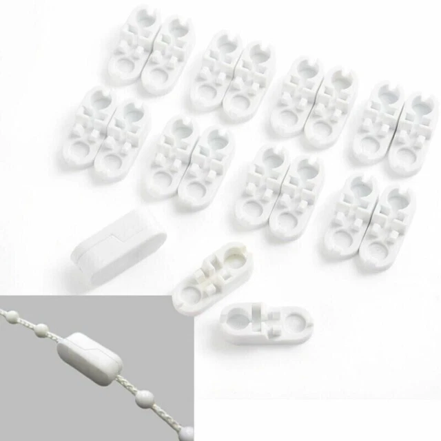 8 Connecteurs De Cordon Pour Stores - Acier Inoxydable Avec Vis Filetée - Fixation Robuste Connecteurs Acier Inoxydable