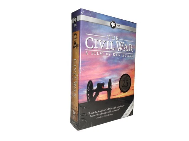 THE CIVIL WAR A film by Ken Burns Anniversary Edition PBS [DVD, 6-Disc Box Set]