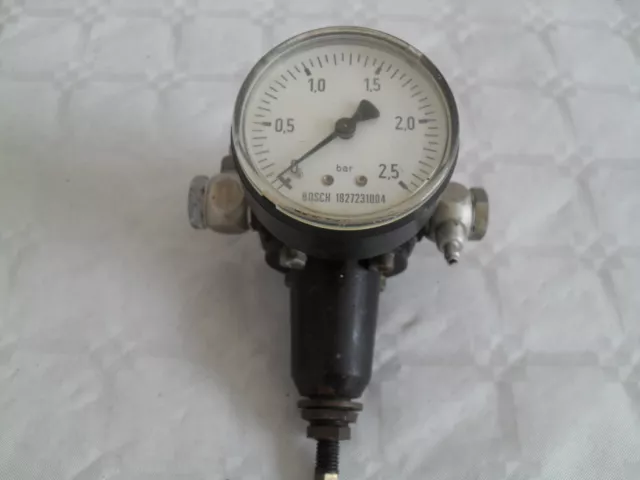 BOSCH Pneumatik Druckregelventil 0 - 2,5 bar Manometer Ventil  1 827 231 004