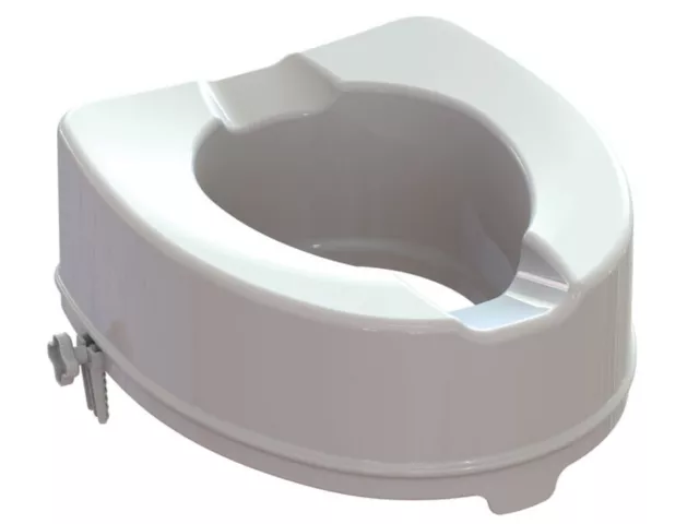 Rialzo wc 14 cm ausilio bagno per disabili e anziani alza water art. 5014