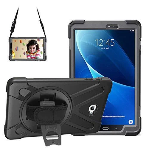 Gerutek Coque pour Galaxy Tab A 10.1 2016 T580 T585 Antichoc Armure Robuste É...