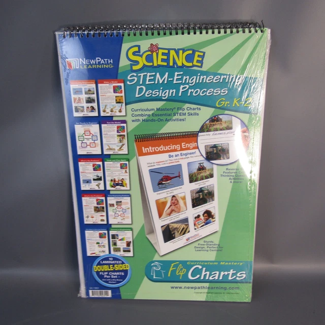 STEM ENGINEERING DESIGN Process Curriculum Mastery Flip Chart Grades K ...