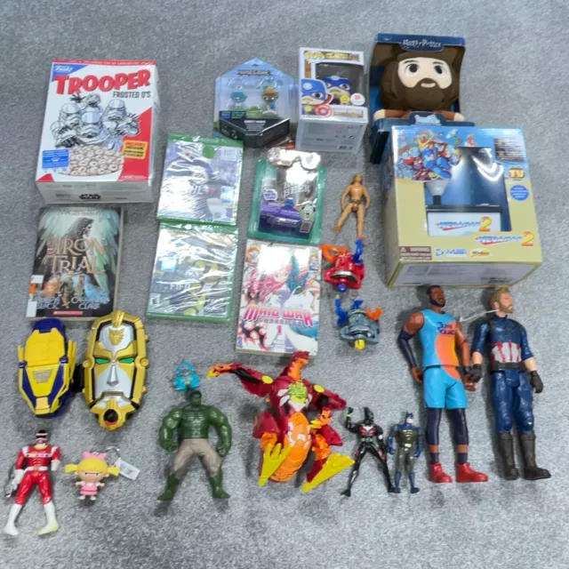 Junk Drawer Flea Market Reseller Lot Toy Video Game Action Figure Collectible F7