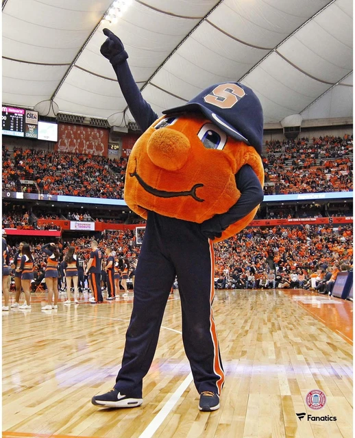 Syracuse Orange Unsigned Otto the Orange Pre-Game 8" x 10" Photo - Fanatics