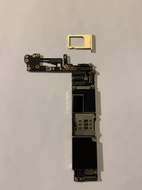 Apple iPhone 6 128GB gold unlocked logic board A1549 Read parts only