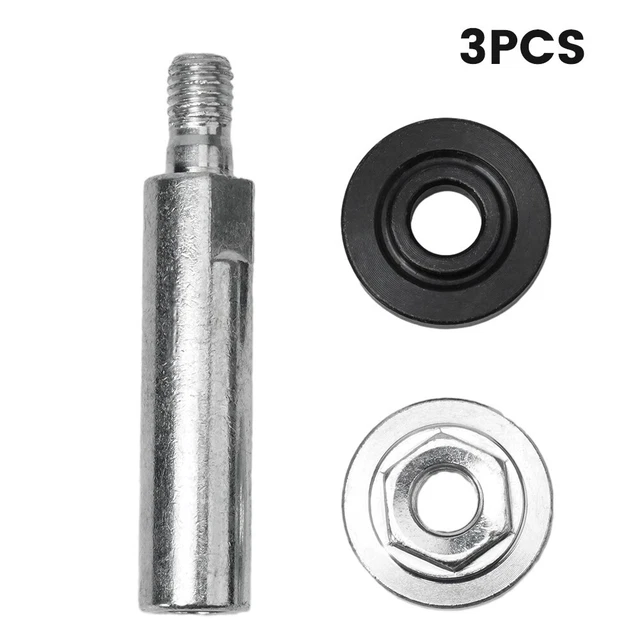 Rallonge Pour Meuleuse D’angle – Tige De Connexion M10, 1-3 Angle, Argentée