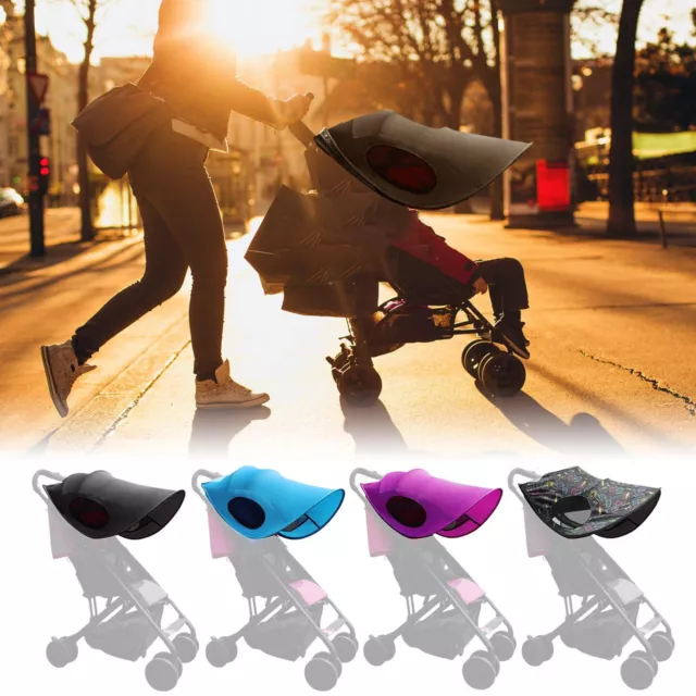 Baby Pram Sun Shade Universal Stroller Buggy Canopy Pushchair Parasol UV Protect