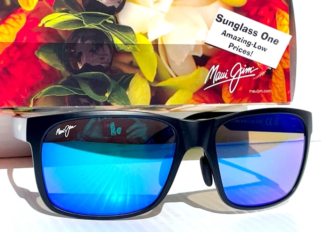 maui jim red sands matte black