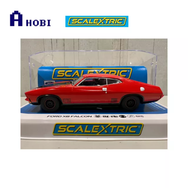 Scalextric 1:32 Scale Ford XB Falcon Red Pepper Model Car Working Lights