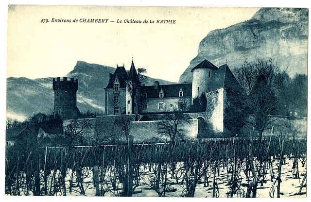 CPA 73 Savoy surroundings Chambéry Château de la Bâthie