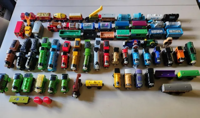 Thomas The Train Tank Engine Wooden Railway LOTS of Trains LIST Provided