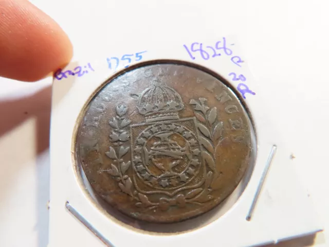 D55 Brazil 1828-R 20 Reis