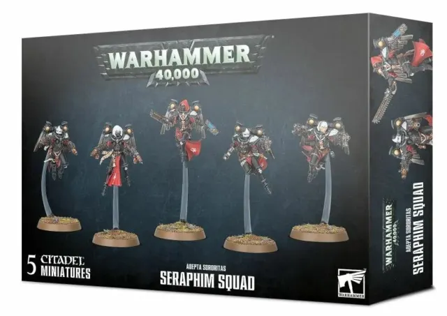 Warhammer 40.000 ~ Adepta Sororitas ~ Seraphim Squad *Singles* 1. Klasse Post