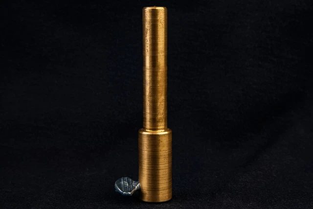 Photogenic Flash Head Light Stand Adapter Brass 3/8'' Male to 1/2'' Male V15