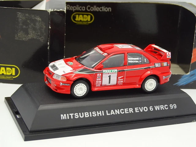 IXO Mitsubishi Lancer Evo 7 – Rallye NZ 2003 – Dani Sola – 1/43 – RAM109 (neuf)