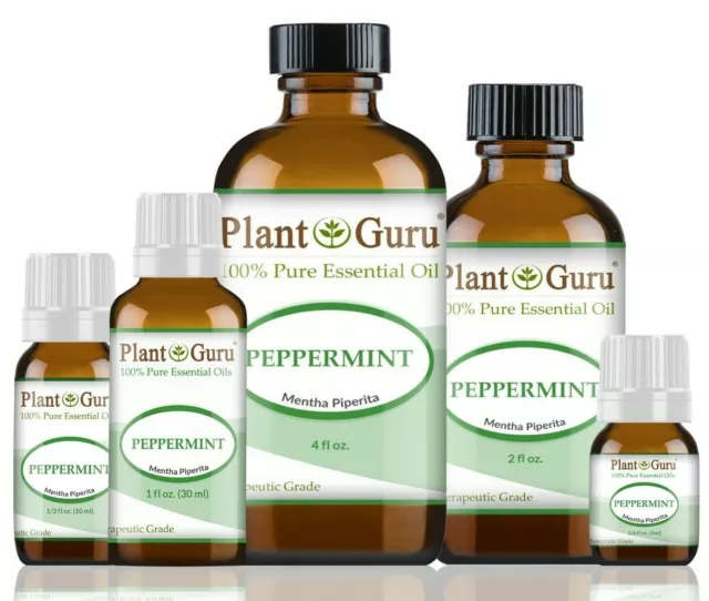 Peppermint Essential Oil 100% Pure Natural Therapeutic Grade Mentha Piperita