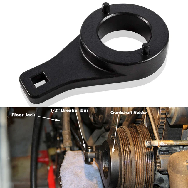 HARMONIC DAMPER PULLEY Crank Holding Tool For Toyota 4 Runner