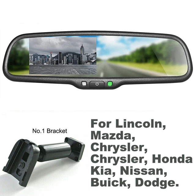 4.3'' Reversing Mirror Monitor Backup Camera For Mitsubishi PAJERO Outlander ASX