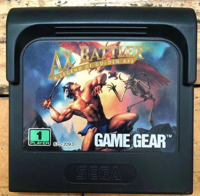 Ax Battler: A Legend Of Golden Axe - Sega Game Gear - PAL - Bon état