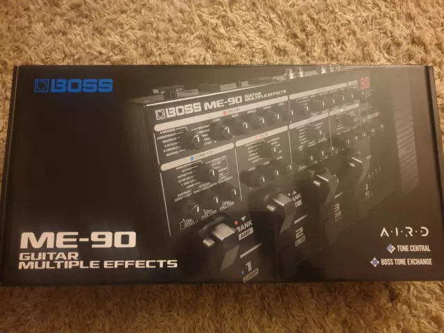 Boss ME-90 Guitar Multiple Effects with Power supply - (Opened For Photo New )