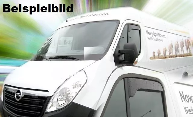 HEKO Windabweiser passend für PEUGEOT Boxer FIAT Ducato kurze Form Bj ab 2006-21