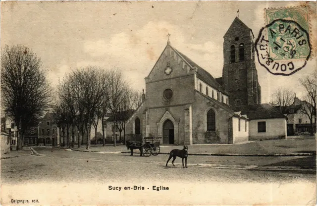 CPA AK SUCY-en-BRIE Église (869678)