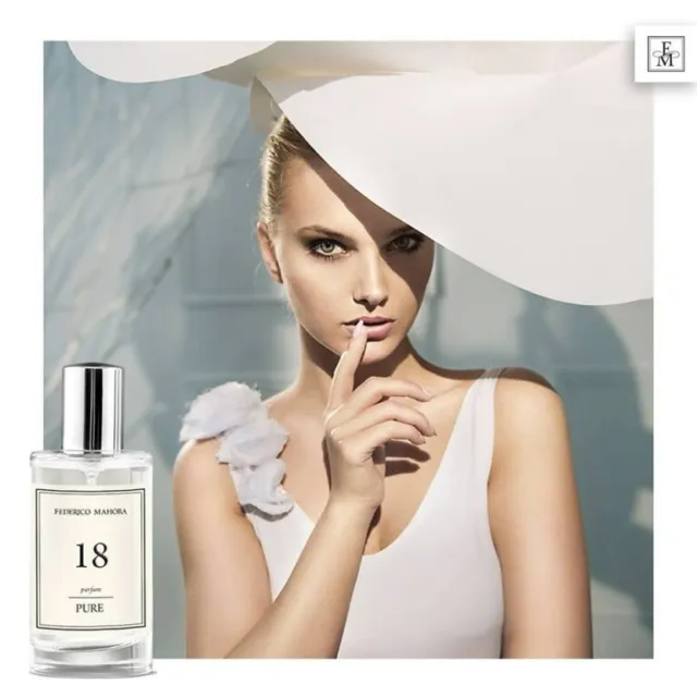 SALE🔥🔥FM 18 Pure Collection Federico Mahora Perfume for Women 50ml.