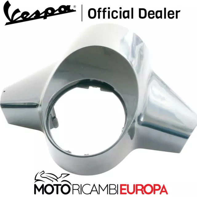 Coperchio Manubrio Coprimanubrio Piaggio Vespa Faro Tondo 50 N - Pk 50/125 Xl