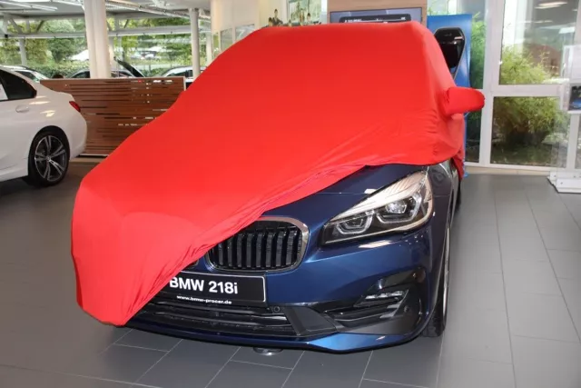 FULL GARAGE CAR cover indoor red with mirror pockets for BMW 2 Series Gran  Coupe F44 £122.18 - PicClick UK