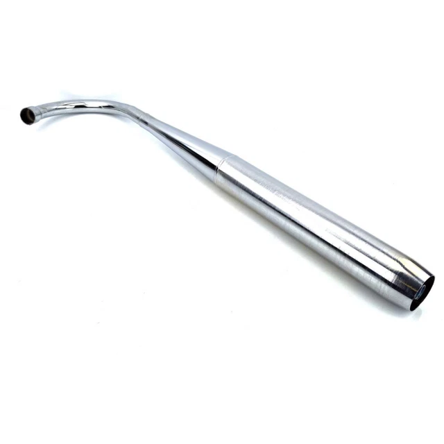 ENDSCHALLDÄMPFER ZIGARRE CHROM 60/680/26mm Für Zündapp M 25 50 Typ 434
