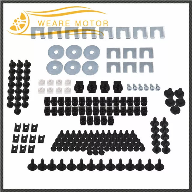 216Pcs Front End Sheet Metal Hardware Kit For Camaro Chevelle Impala Nova