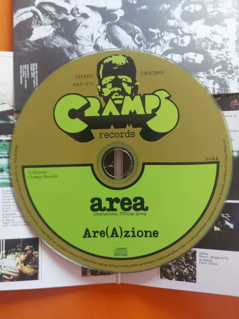 Area ‎– Are(A)zione CD CRSCD 004 dal vivo nel 1975