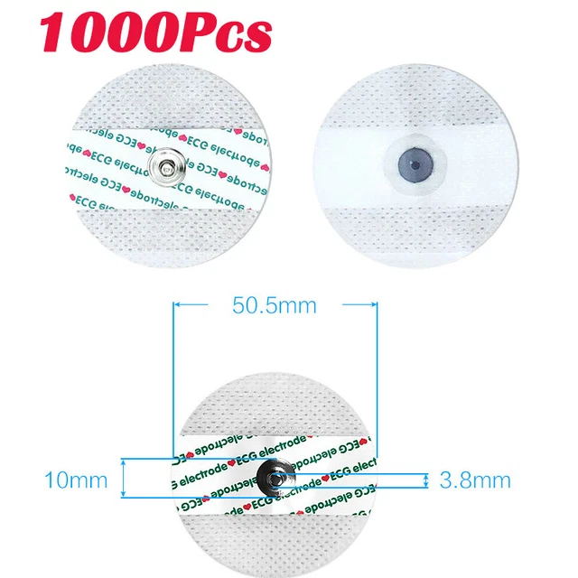 20Pack Electrode Pads For Disposable ECG patch/Heart Monitor Health non-woven