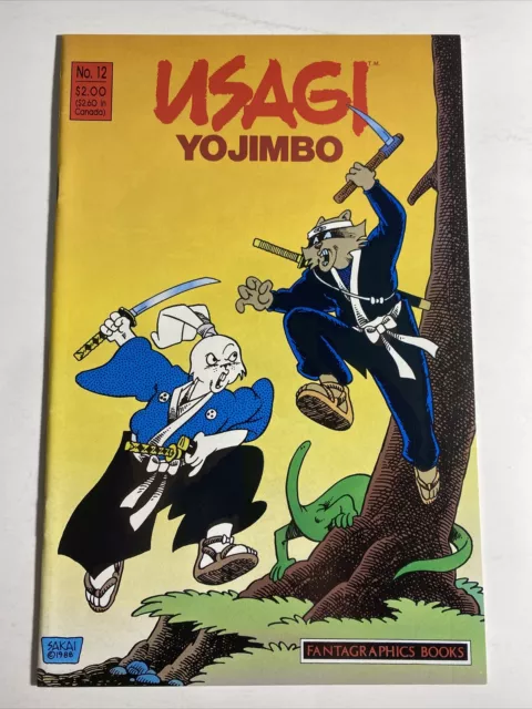 USAGI YOJIMBO v.1 #12 - Fantagraphics Books Stan Sakai Comic Book Ninja Turtles
