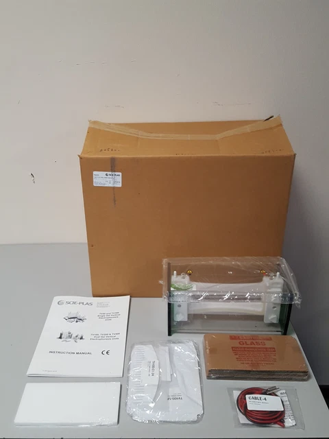 SCIE-PLAS TV200 Double Plaque Format Mini Gel Electrophoresis Tank & Accessoires