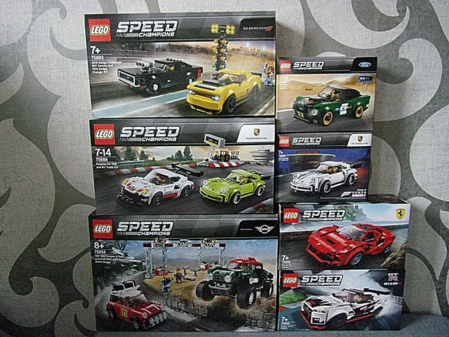 Lego Vitesse Champions - verschiedene Sets zum aussuchen - Neuf & Ovp