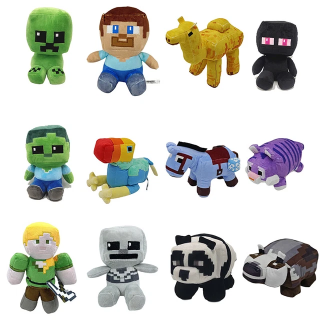 MINECRAFT PLUSH DOLL Plushies Stuffed Hug Animals Teddies Toys Game ...