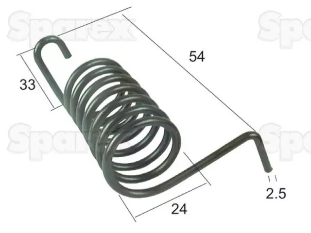 20 Pz Zweegers Haybob Tine Torsion Return Springs 78147 Full Kit Left And Right! 2