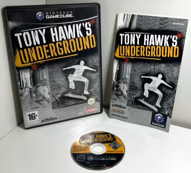 NEAR MINT  (Gamecube) Tony Hawk's Underground - Same Day Dispatch - UK PAL