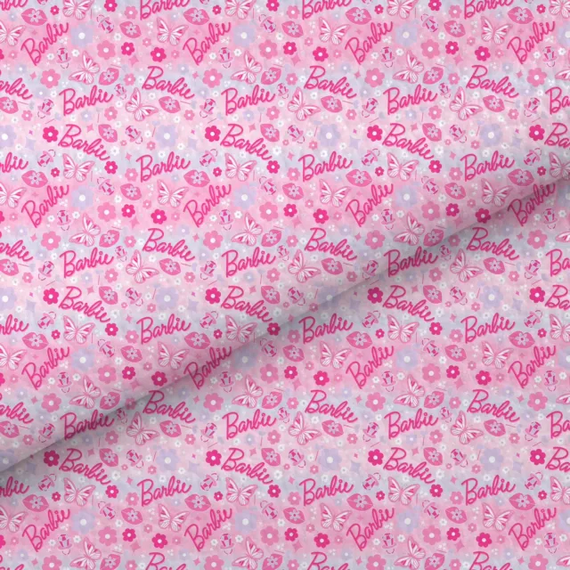 Hair Bow Printed Canvas Fabric For Making Bows Barbie A4 Sheet