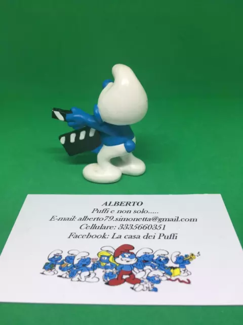 Puffi Puffo Smurf Serie Cinema Puffo Ciak Smurf With Clapperboard 20710 2