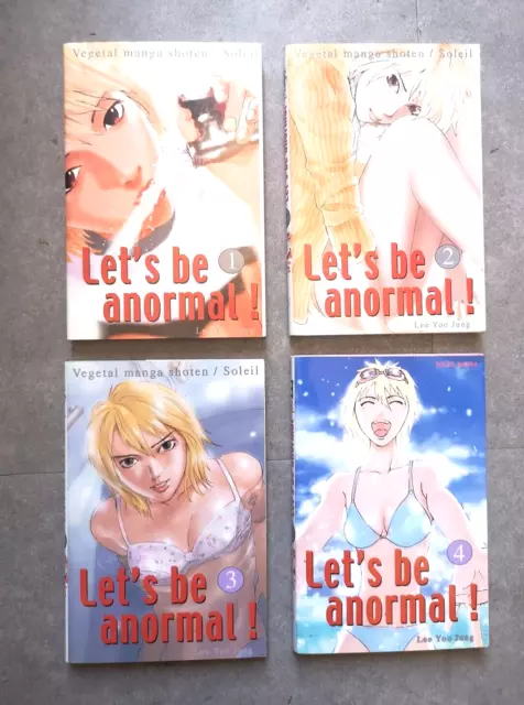 Manga - Let's Be Anormal - 1 a 4 ( VF / TRES BON ETAT  )