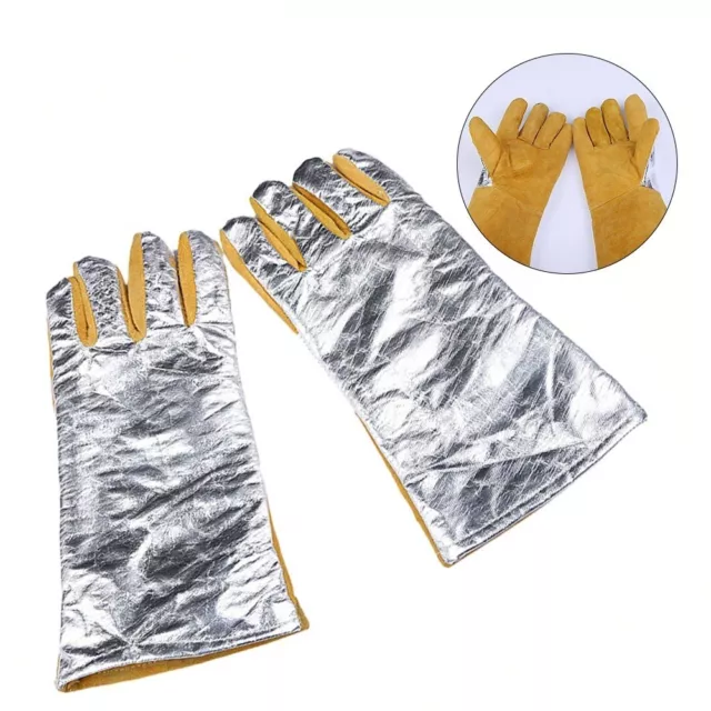 Gants de soudage robustes avec protection double couche pour une sécurité maxi