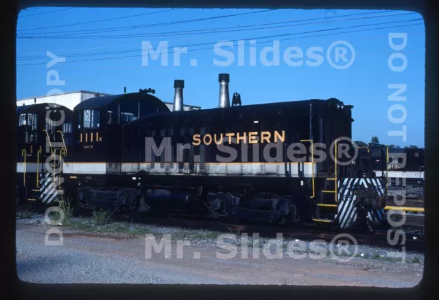 Original Slide SOU Southern Ry. CNO&TP SW7 1111 In 1982 At Birmingham AL