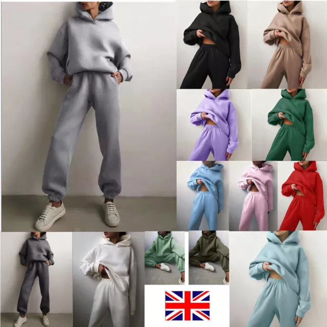 Women's Lounge wear Set Ladies Tracksuits Joggers Oversized Casual Hoodies 2 PCS