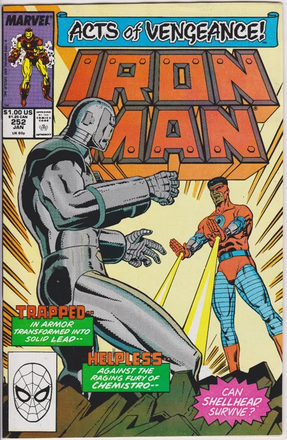 Iron Man #252, Vol. 1 (1968-1996) Marvel Comics