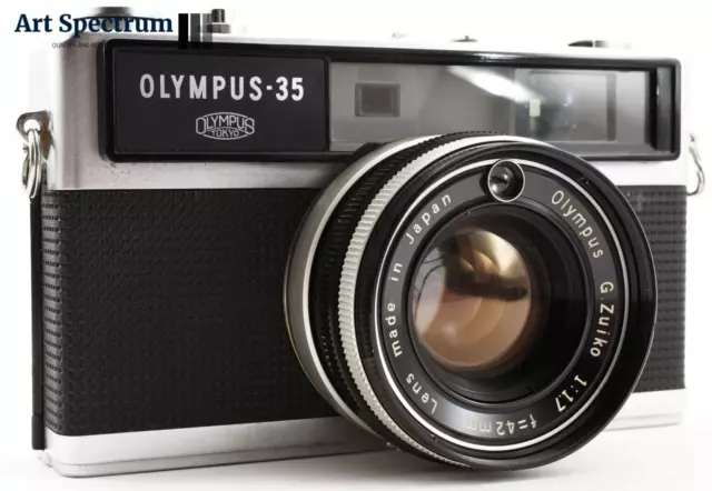 [Exc+8][RARE] Olympus-35 LC G.Zuiko 42mm f1.7 Rangefinder Film Camera from Japan