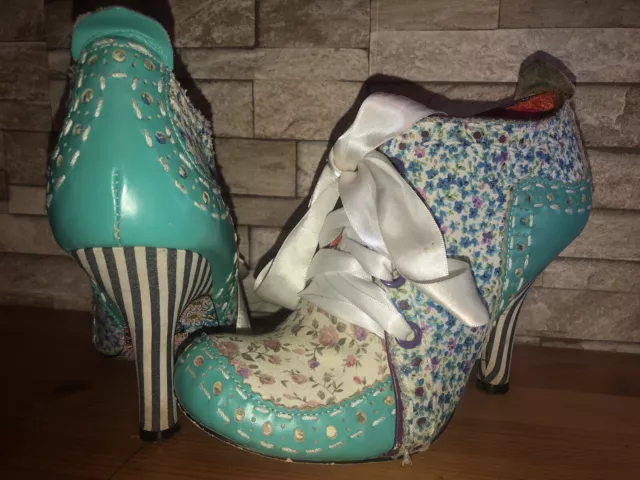 Irregular choice abigails party blue outlet