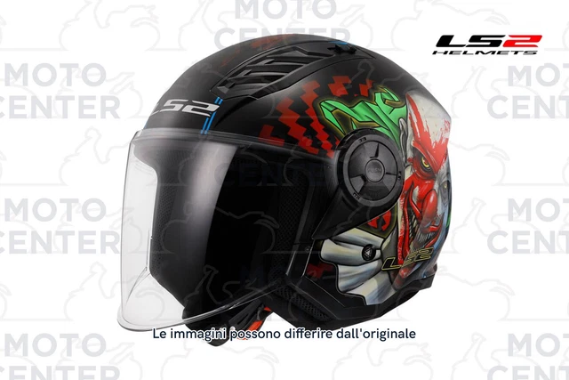 Visiera LS800600VIS11 Per Casco LS2 OF600 - Nero, Policarbonato Antigraffio - Foto 13